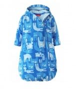 Флисовый конверт Reima®, Fade blue, цвет Голубой для мальчик по цене от 1250