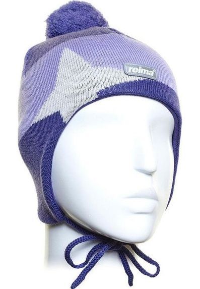 Шапочка Reima®, Rombi Dark lilac, цвет Фиолетовый для девочки по цене от 1000