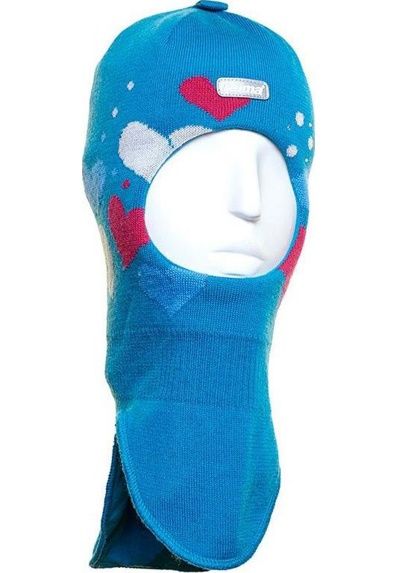 Шапка-шлем Reima®, Känsla Petrol blue, цвет Бирюзовый для девочки по цене от 1619