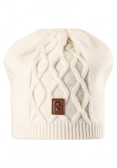 Шапочка Reima®, Saparo off white, цвет Белый для девочки по цене от 1599