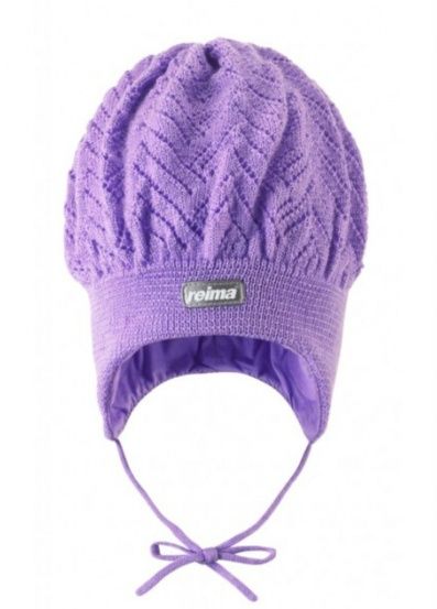 Шапочка Reima®, Maja lilac, цвет Фиолетовый для девочки по цене от 1000