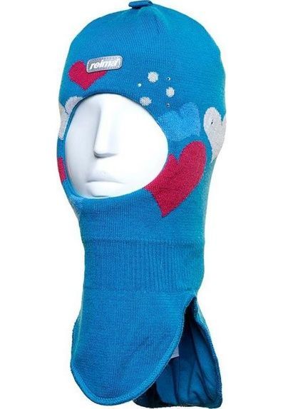 Шапка-шлем Reima®, Känsla Petrol blue, цвет Бирюзовый для девочки по цене от 1619