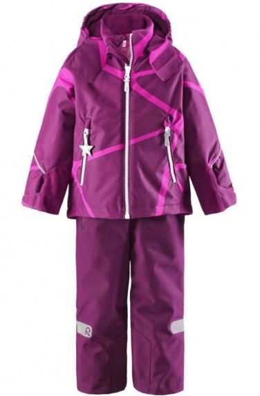 Комплект прогулочный Reima® Kiddo, Kide beetroot, цвет Свекольный для девочки по цене от 8999