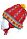Шапочка Reima®, Cristmas red, цвет Розовый для девочки по цене от 600 - изображение 1