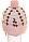 Шапочка Reima®, Tiara pink, цвет Розовый для девочки по цене от 600 - изображение 1